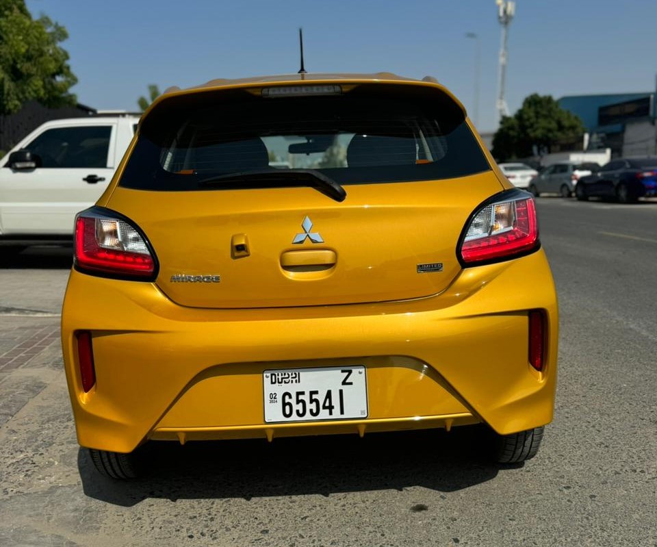 Rent Mitsubishi Mirage in Dubai